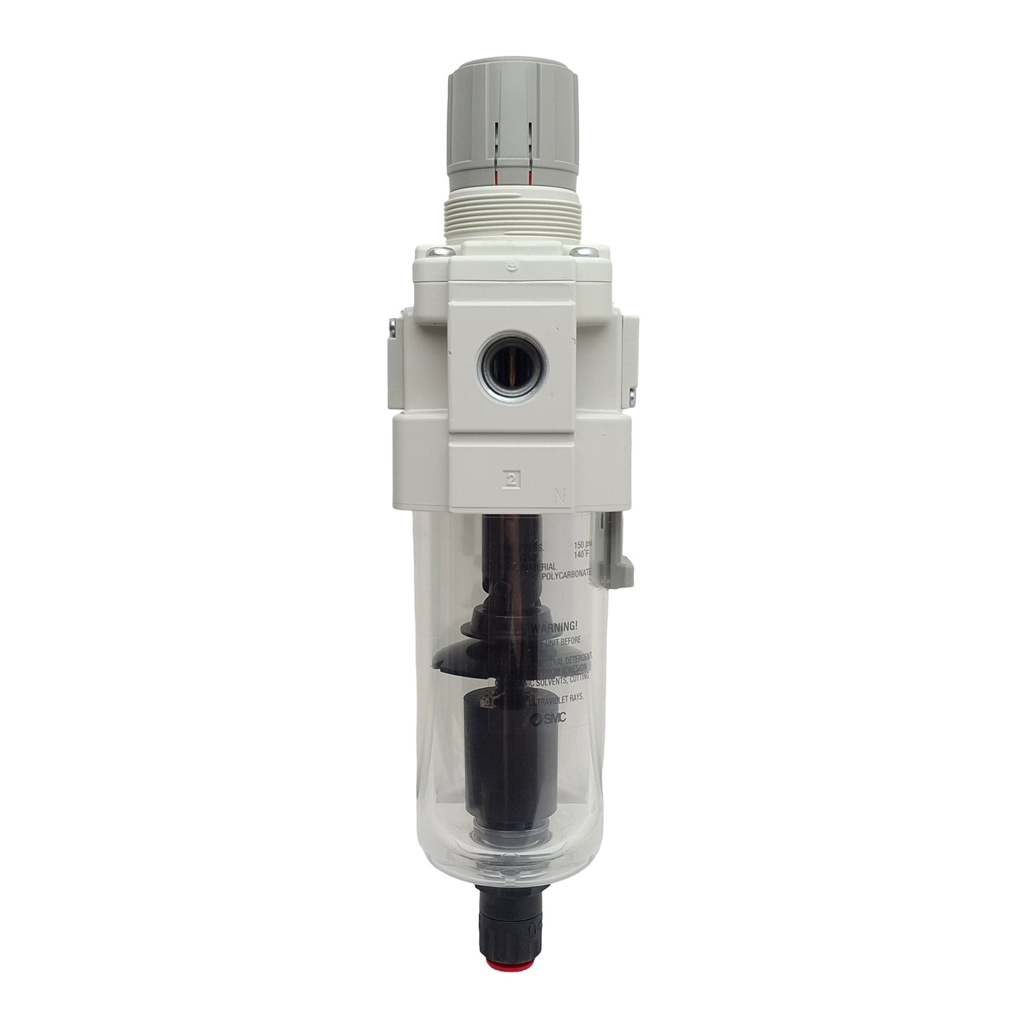 New SMC AW40-N04D-RZ-B Filter Regulator, N.O, 0.05-0.85MPa Set, 1/2in NPT, 5µm