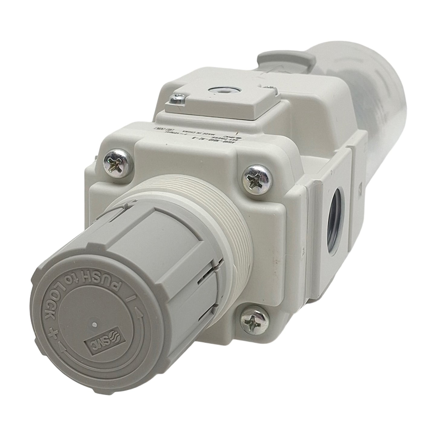 New SMC AW40-N04D-RZ-B Filter Regulator, N.O, 0.05-0.85MPa Set, 1/2in NPT, 5µm