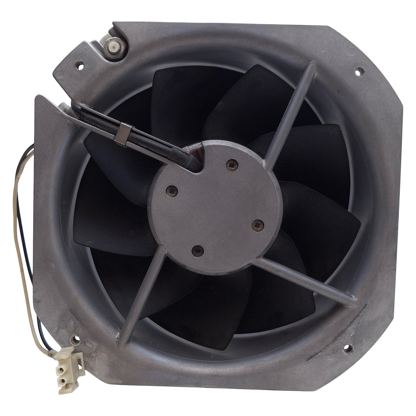 Used EBM-PAPST W2E200-HH82-01 Tube Axial Fan 500CFM Flow, 115VAC, 225x225x80mm