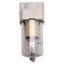 Used SMC AFM40-N04-Z-A Mist Separator, 0.3µm Filtration, 0.8ppm, 150psi, 1/2in NPT