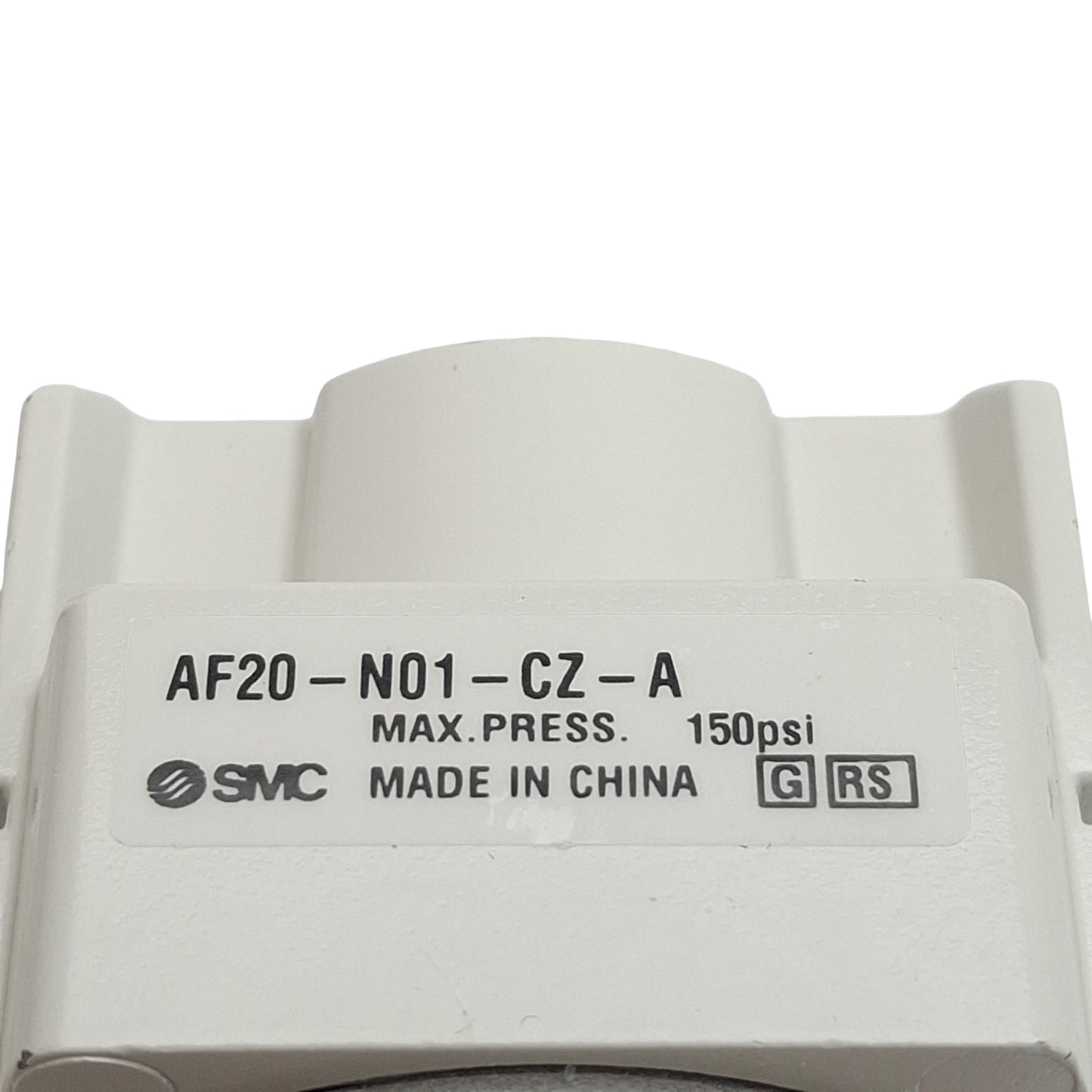 New Lot of 2 SMC AF20-N01-CZ-A Pneumatic Filter, 1/8in NPT, 150psi Max, 5µm