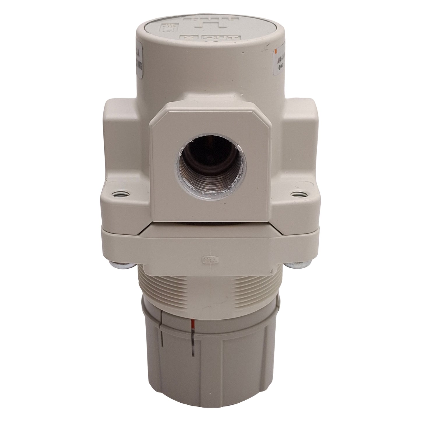 Used SMC AR40-04-A Pneumatic Regulator, 0.05-0.7MPa Set, 1.0MPa Supply, Rc1/2 Ports