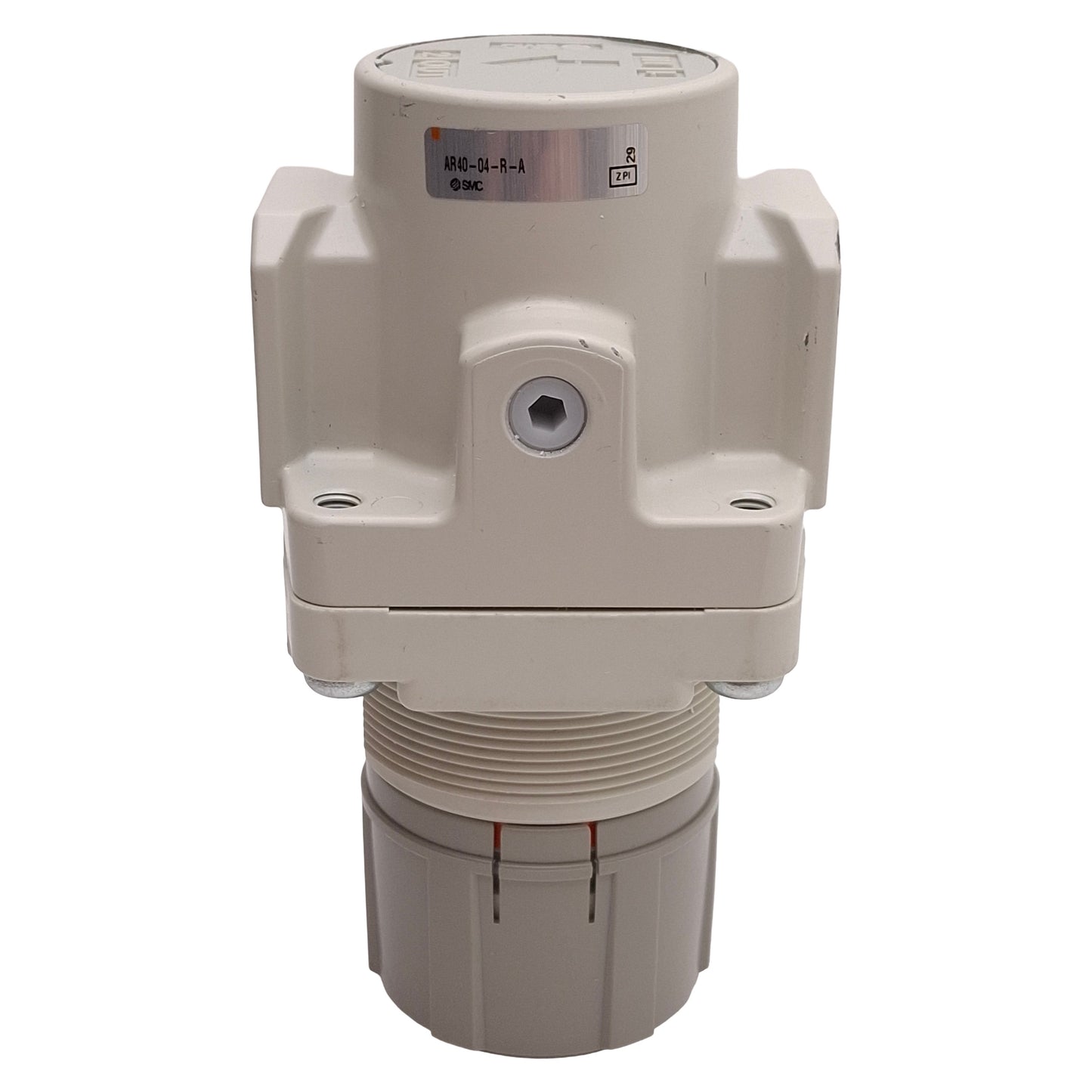 Used SMC AR40-04-A Pneumatic Regulator, 0.05-0.7MPa Set, 1.0MPa Supply, Rc1/2 Ports