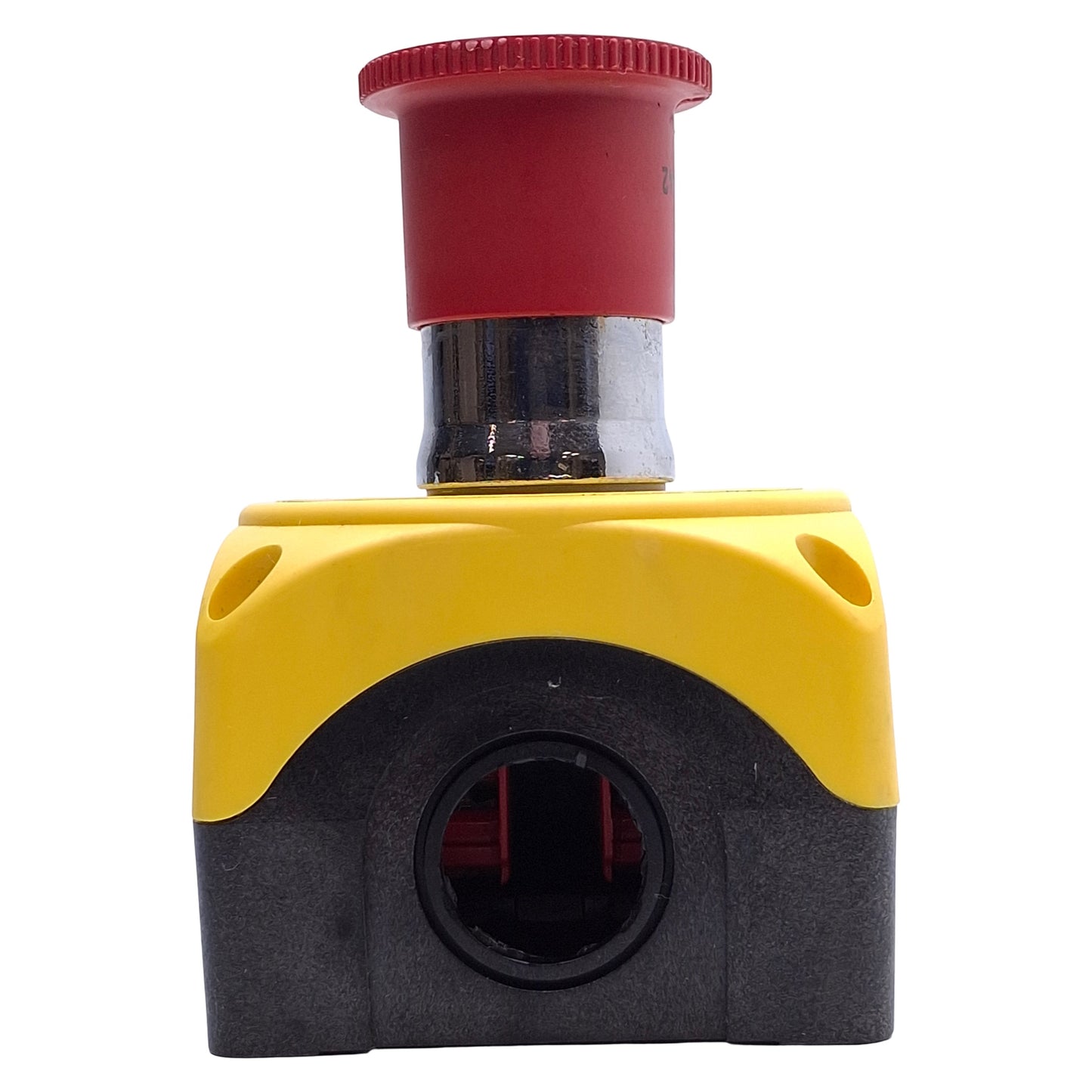 Used Banner SSA-EBM-02E Push Button Enclosure w/Maintained E-Stop Push-Twist 2NC