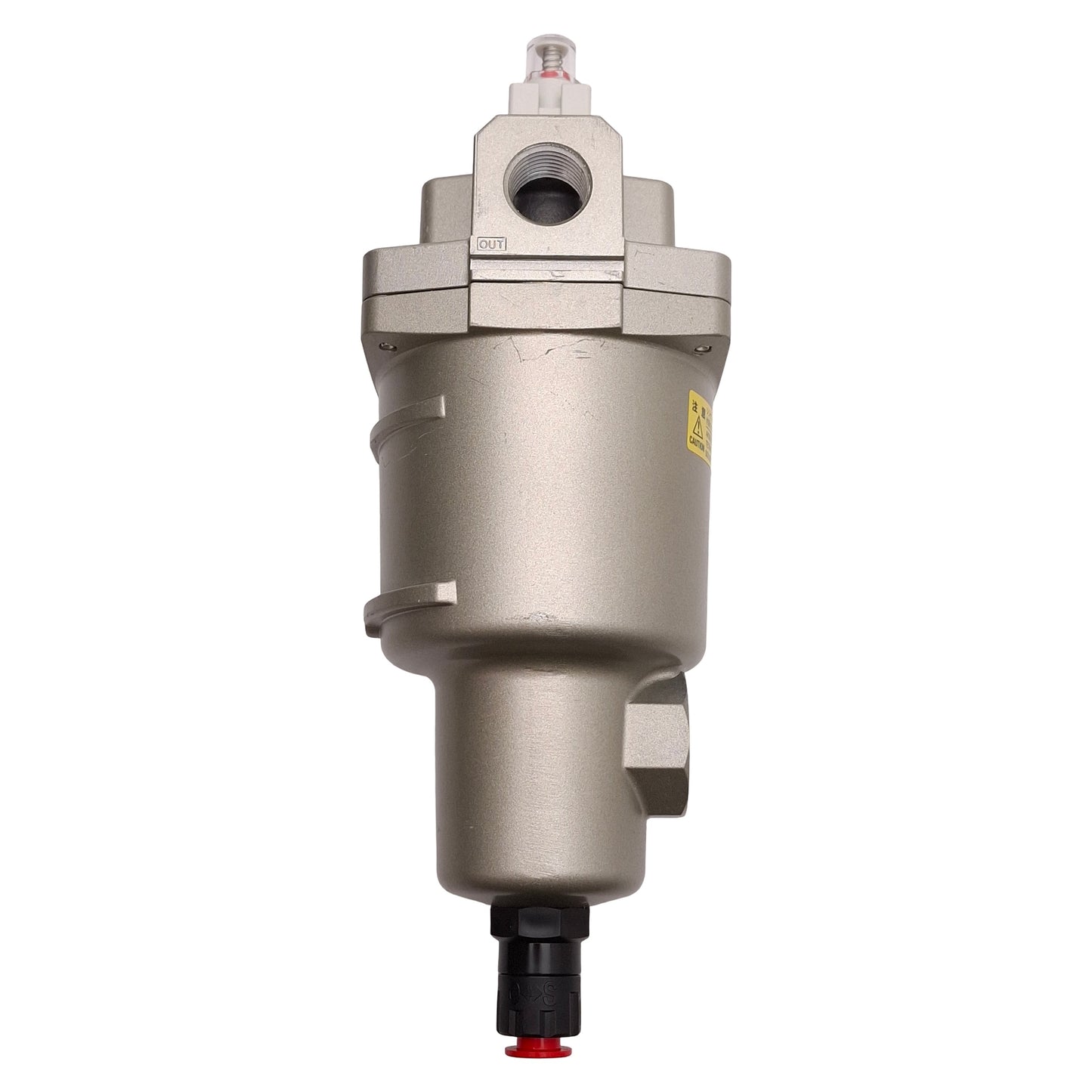 Used SMC AMD350C-N04D-T Micro Mist Separator, 0.01µm Filtration, 150psi, 1/2in NPT