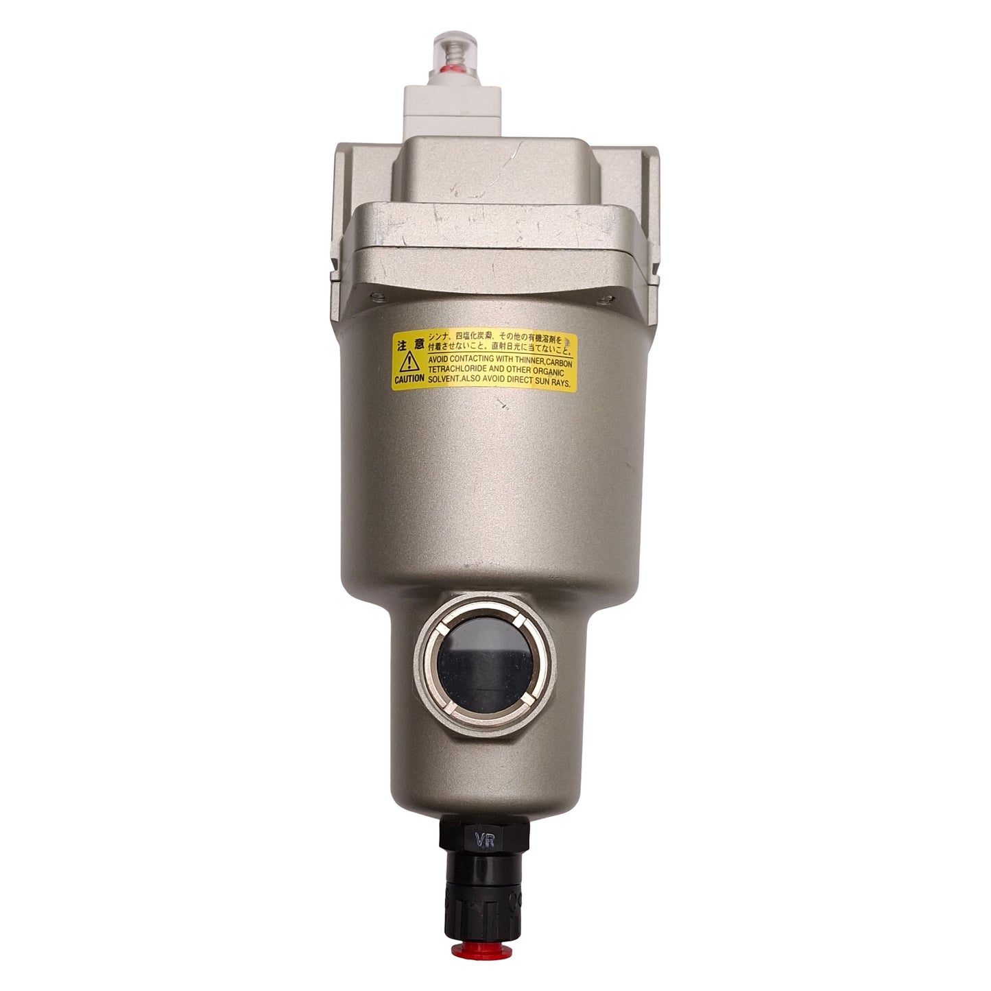 Used SMC AMD350C-N04D-T Micro Mist Separator, 0.01µm Filtration, 150psi, 1/2in NPT