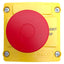 Used Baco LBX130003 Push Button Enclosure w/ Maintained Push/Pull E-Stop, 2NC
