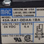 Used Mac 45A-AA1-DDAA-1BA Solenoid Valve, 4/2-Way, 1/8in NPT, vac-120psi, 24VDC Coil