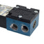 Used Mac 45A-AA1-DDAA-1BA Solenoid Valve, 4/2-Way, 1/8in NPT, vac-120psi, 24VDC Coil