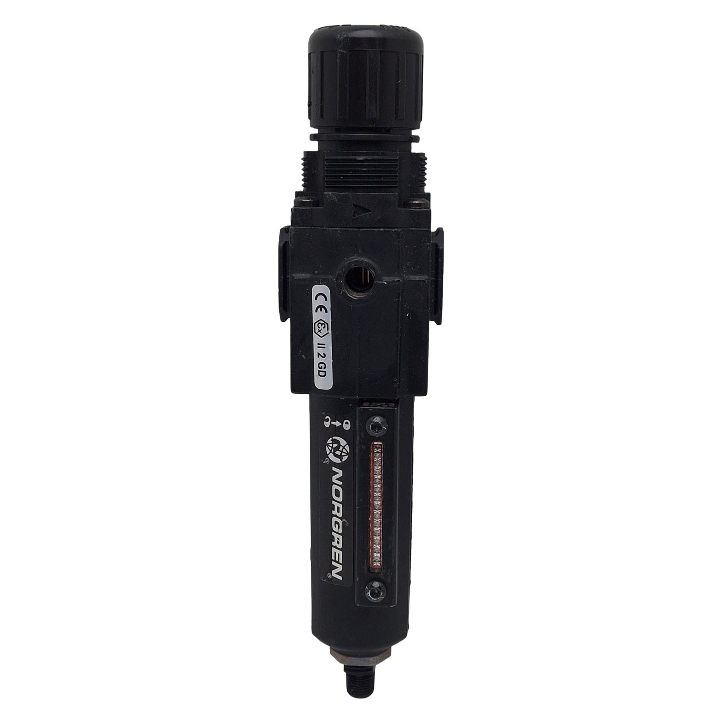 Used Norgren B72G-2AK-AE1-RMG Excelon Filter Regulator, 1/4in PTF, 4-145psi Set, 5µm