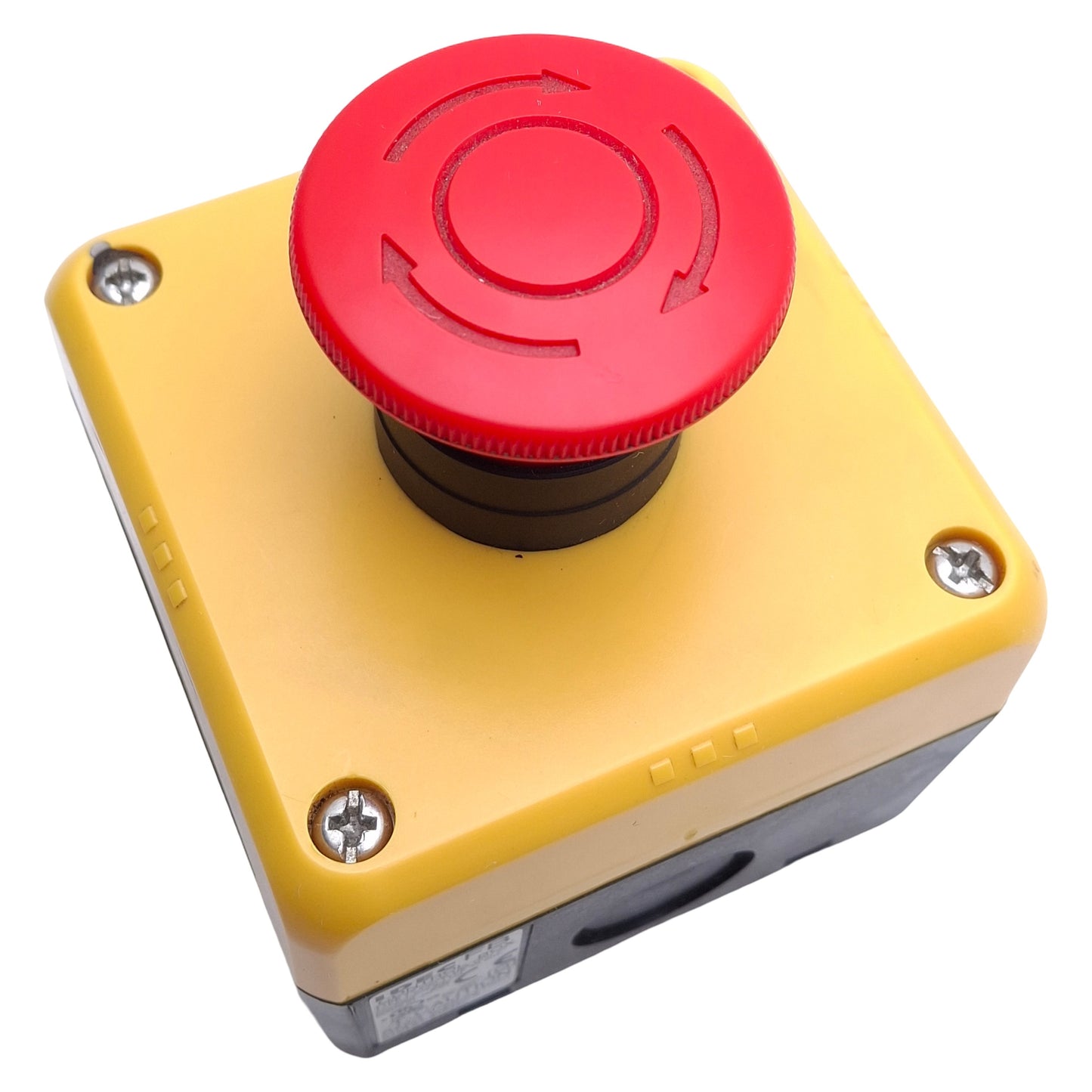 Used IDEC FB1W-HW1B-V411R Push Button Enclosure w/Maintained Push/Twist, 1NO + 1NC
