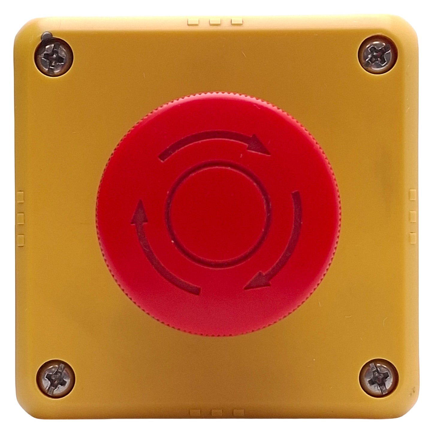 Used IDEC FB1W-HW1B-V411R Push Button Enclosure w/Maintained Push/Twist, 1NO + 1NC