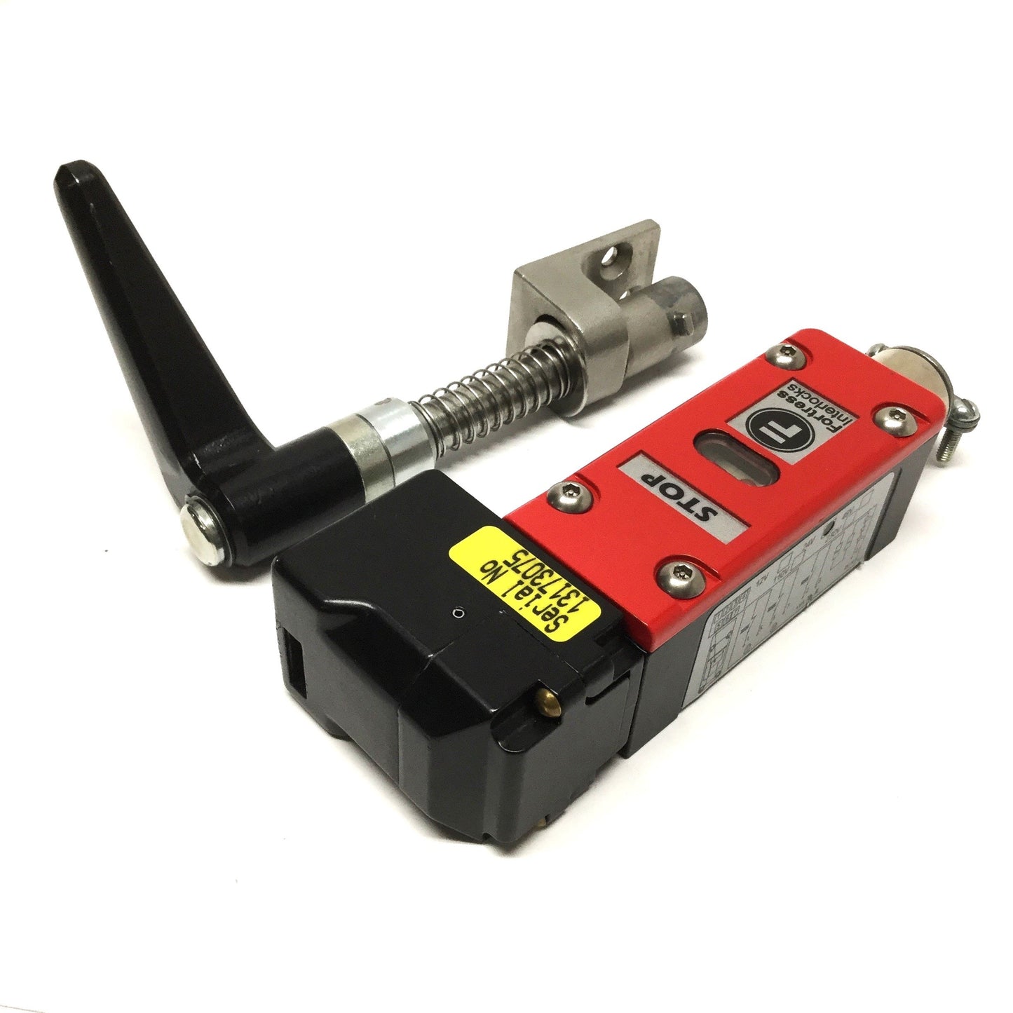 Used Fortress AMSTOP024 amGard Door Safety Interlock Switch 2NC-1NO, 24VDC, 3A 300VAC