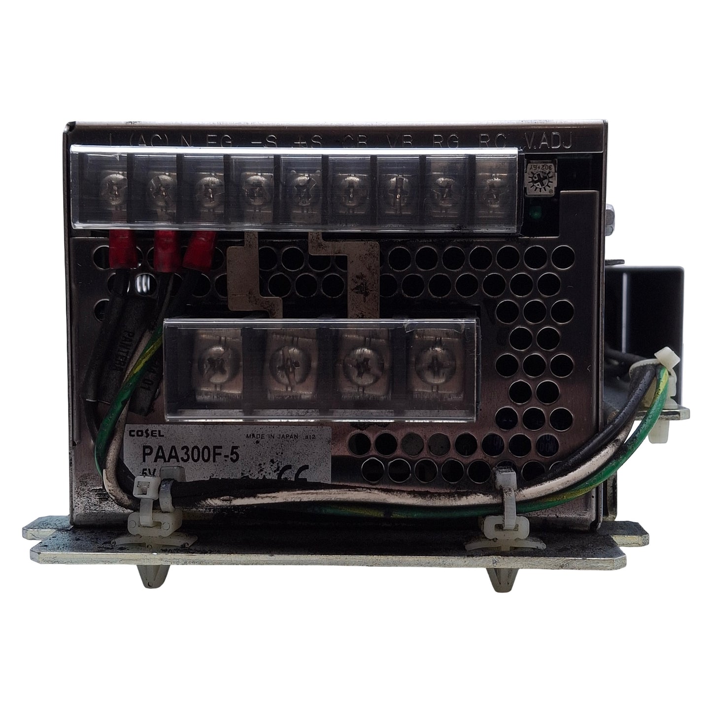 Used Cosel PAA300F-5 AC-DC Power Supply 100-240VAC 4.4A Input, 5VDC 60A Output