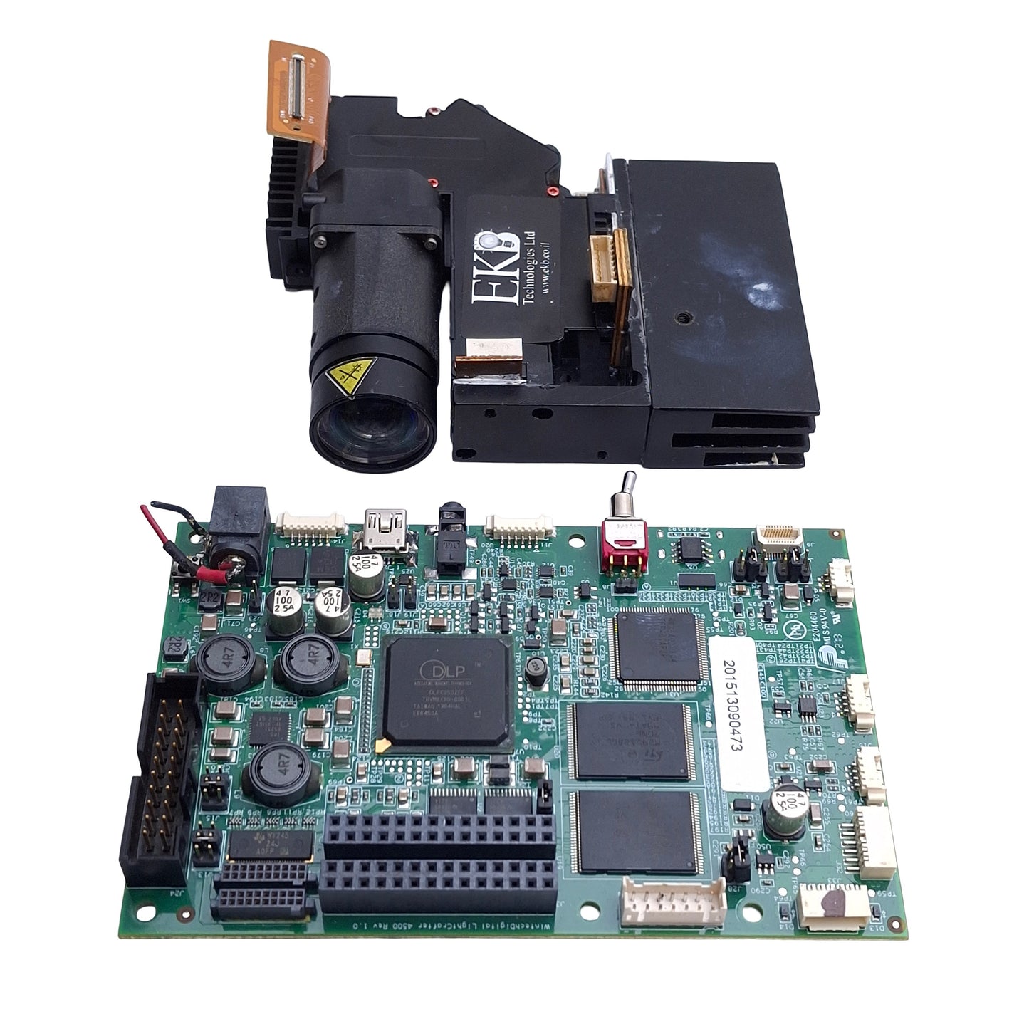 Used Texas Instruments Wintech Digital DLP Lightcrafter 4500 Evaluation Board & EVM
