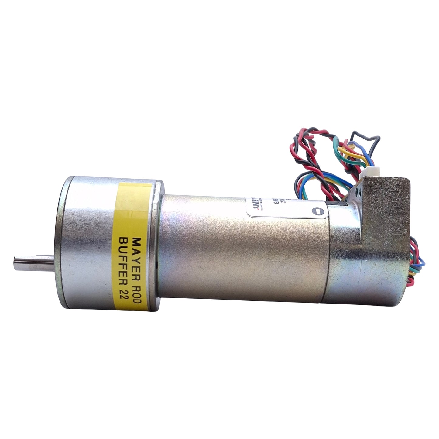 Used Ametek GM9236S015-R1-SP DC Gearmotor 24VDC, 9.6A, 669RPM, 6.49oz-in/A, ø6.34"