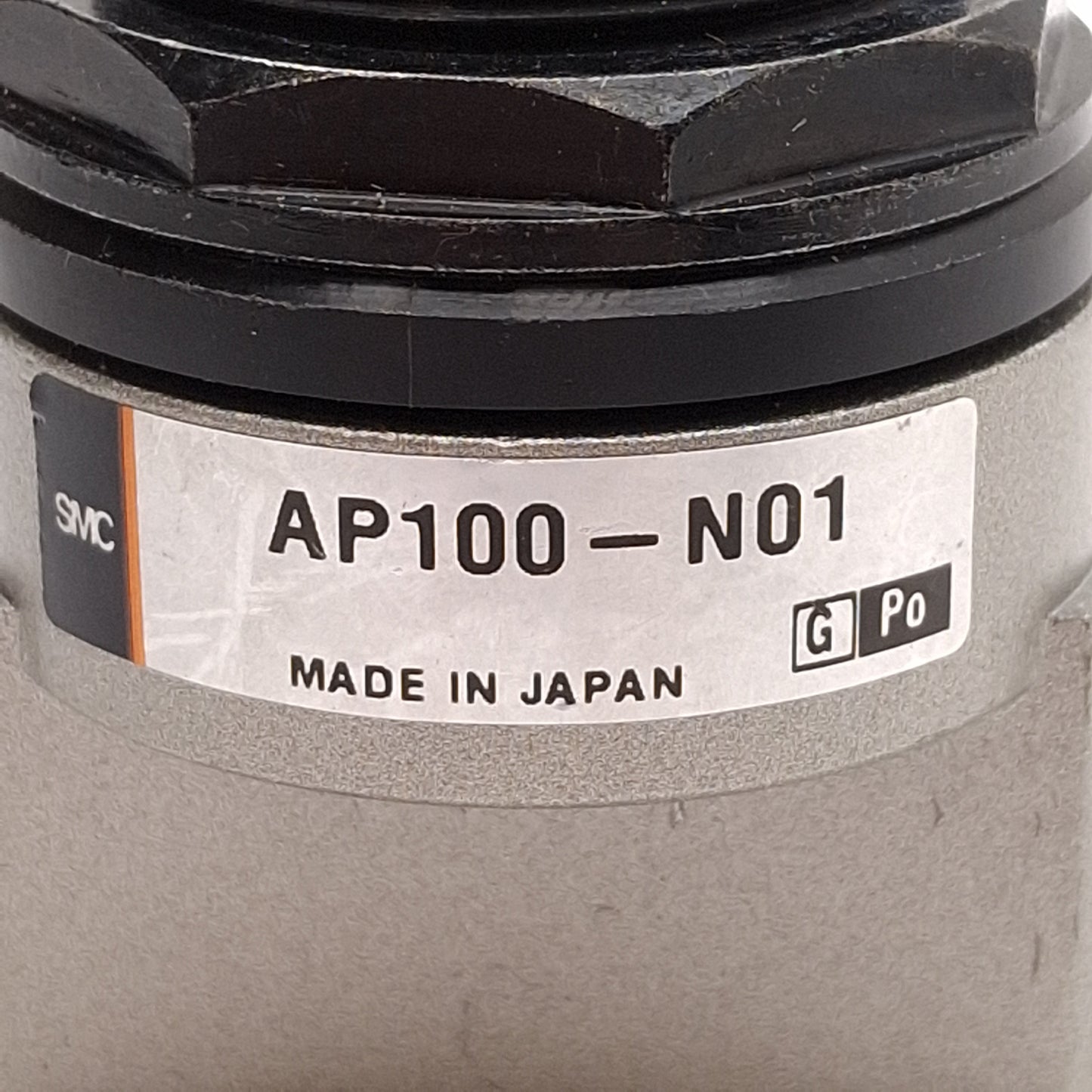 Used Lot of 3 SMC AP100-N01 Pressure Relief Regulator, 0.05-0.69MPa Set, 1/8in NPT