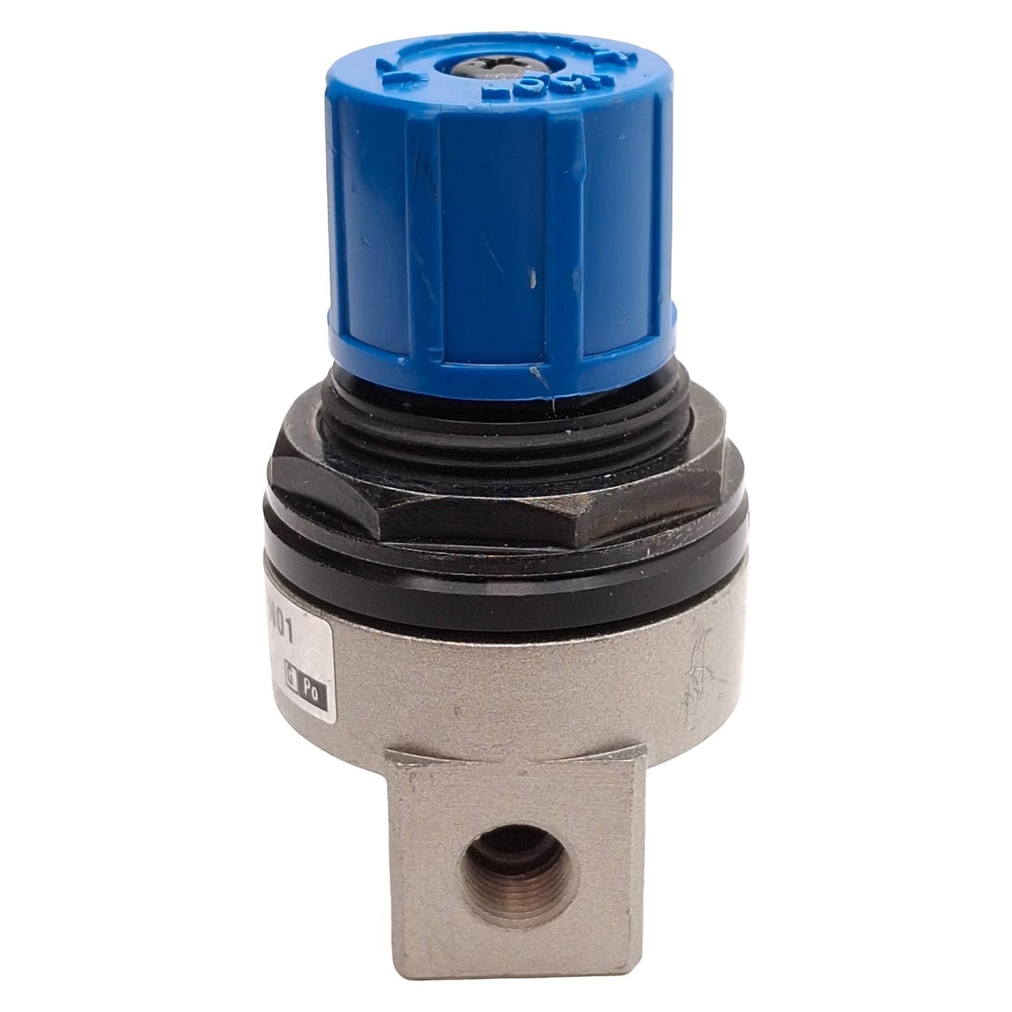 Used Lot of 3 SMC AP100-N01 Pressure Relief Regulator, 0.05-0.69MPa Set, 1/8in NPT