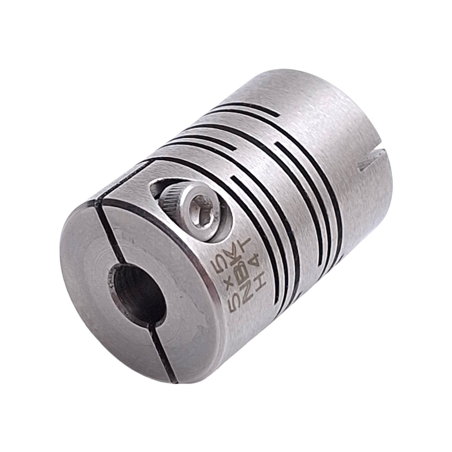 Used NBK MSTS-16C-5-5 Flexible Coupling, ø5mm To ø5mm Bore, 23mm Length, 16mm OD