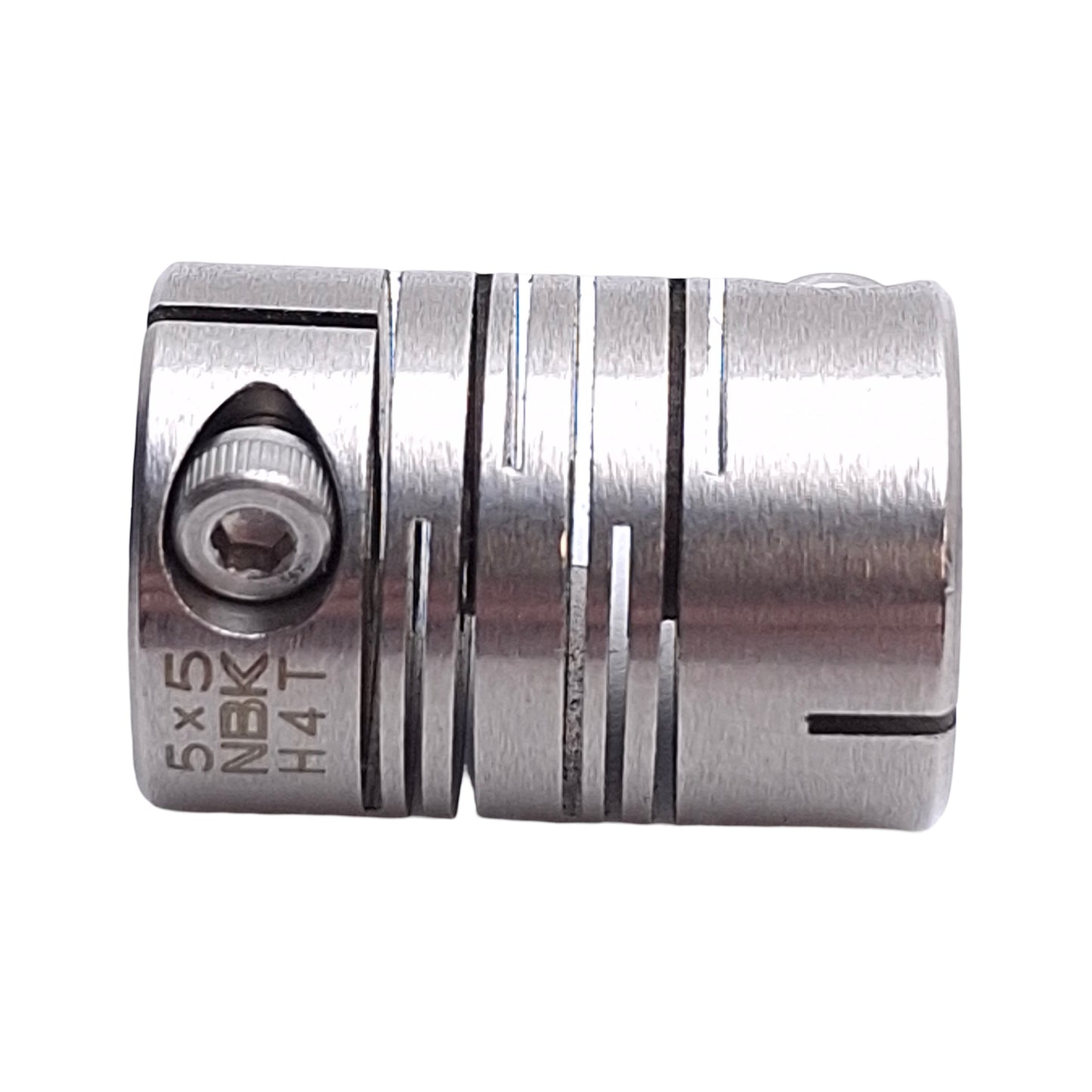 Used NBK MSTS-16C-5-5 Flexible Coupling, ø5mm To ø5mm Bore, 23mm Length, 16mm OD