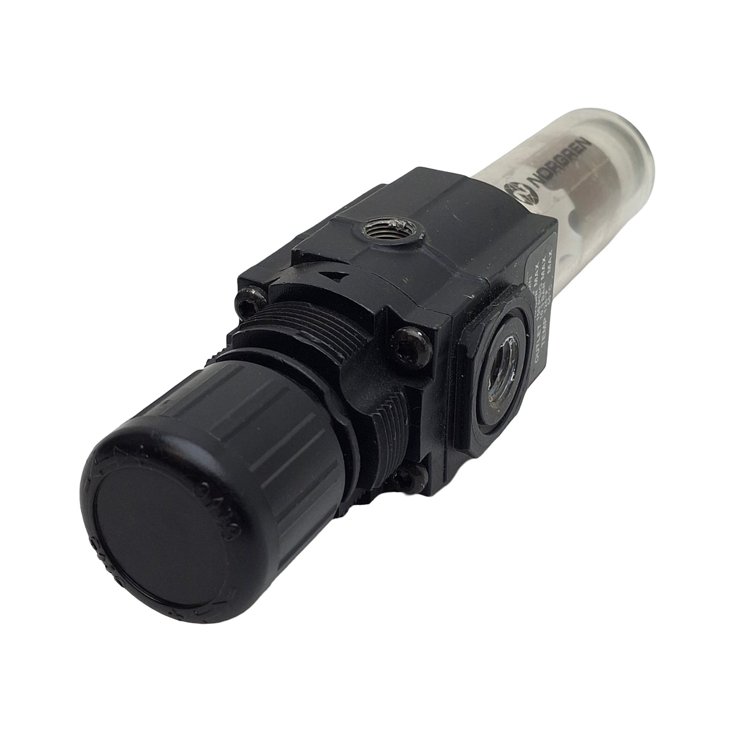 Used Norgren B72G-2AK-AL1-RMN Excelon Filter Regulator, 1/4in PTF, 4-150psi Set, 5µm