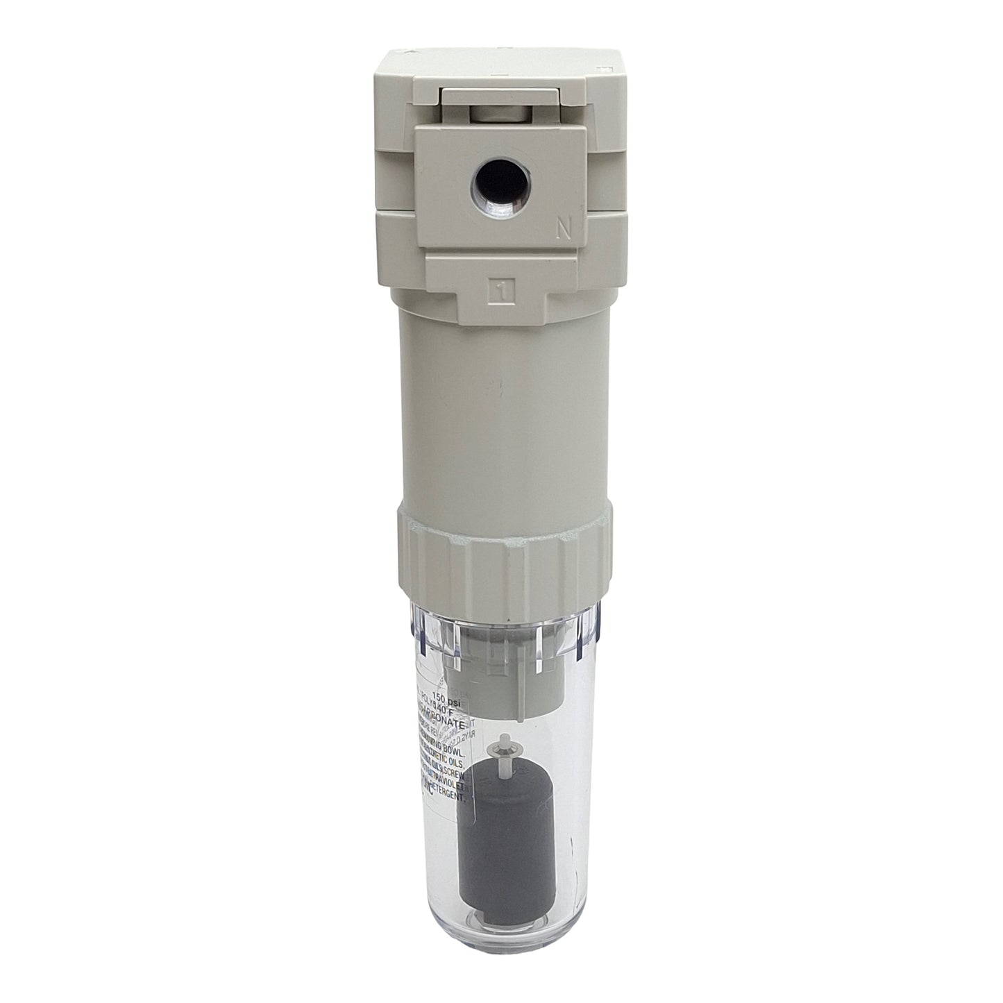Used SMC AFF20-N01C-RZ-D Main Line Air Filter, 150psi Max, 5µm Filtration, 1/8in NPT