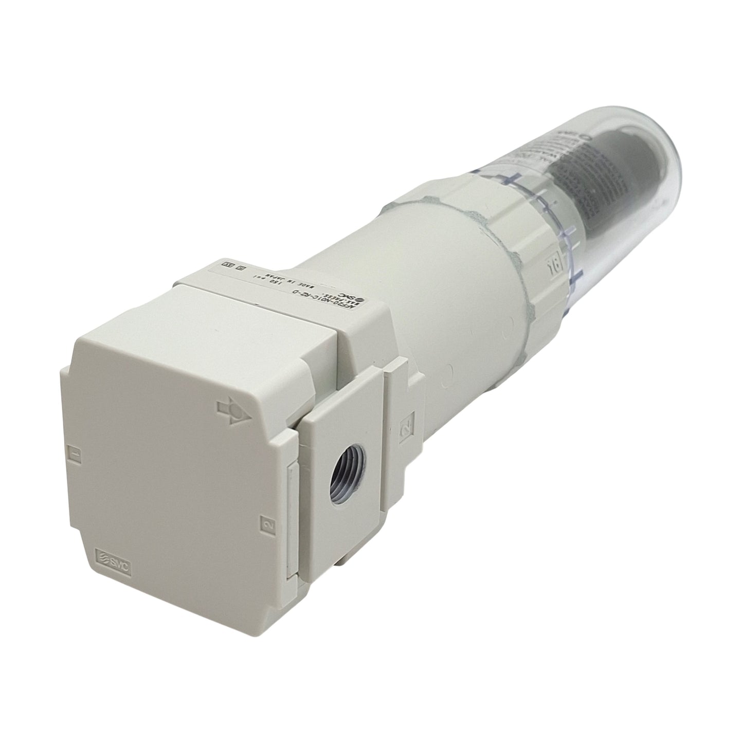 Used SMC AFF20-N01C-RZ-D Main Line Air Filter, 150psi Max, 5µm Filtration, 1/8in NPT
