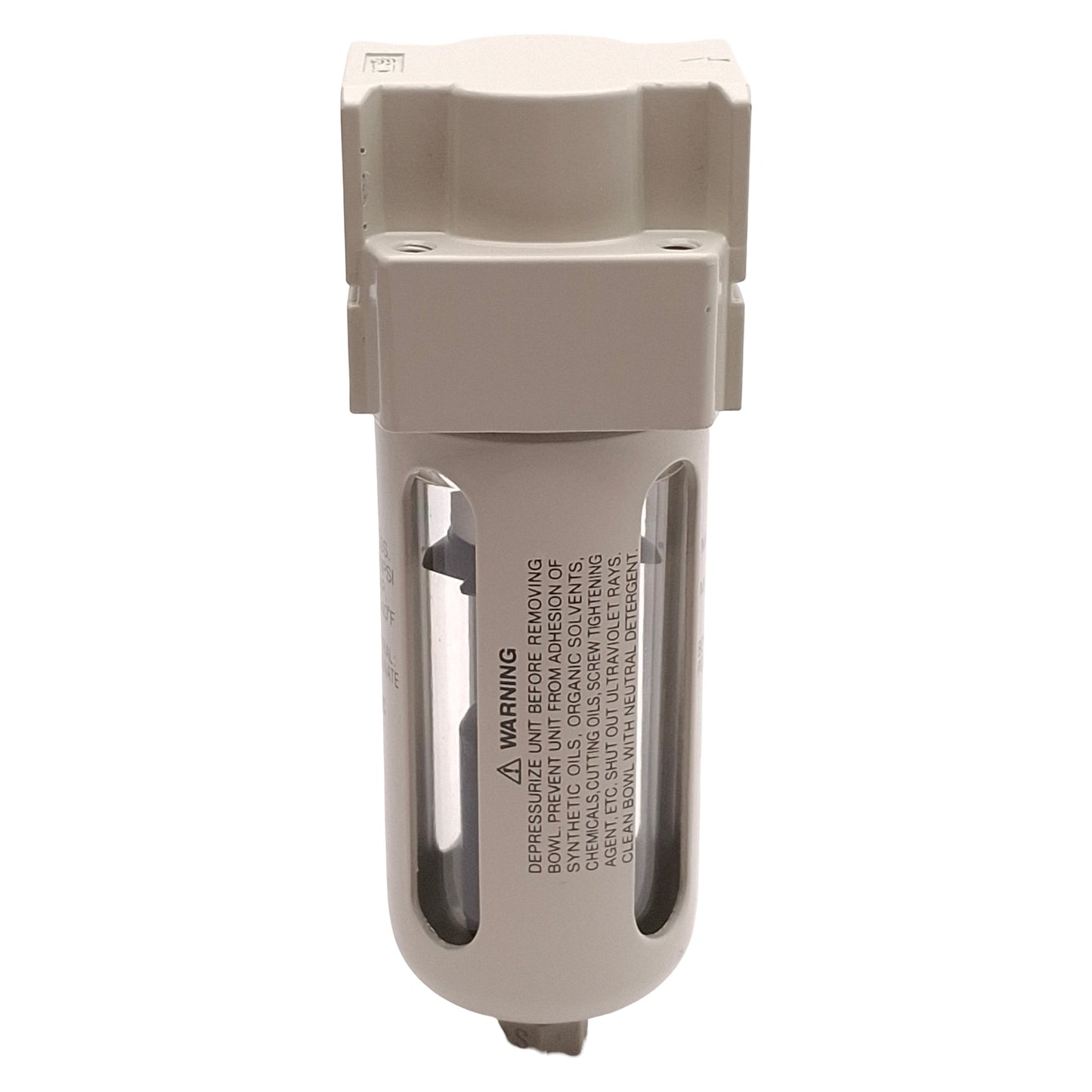 New – Open box SMC AF20-N01C-CZ-A Pneumatic Filter, 5µm Filtration, Auto Drain, 150psi, 1/8NPT