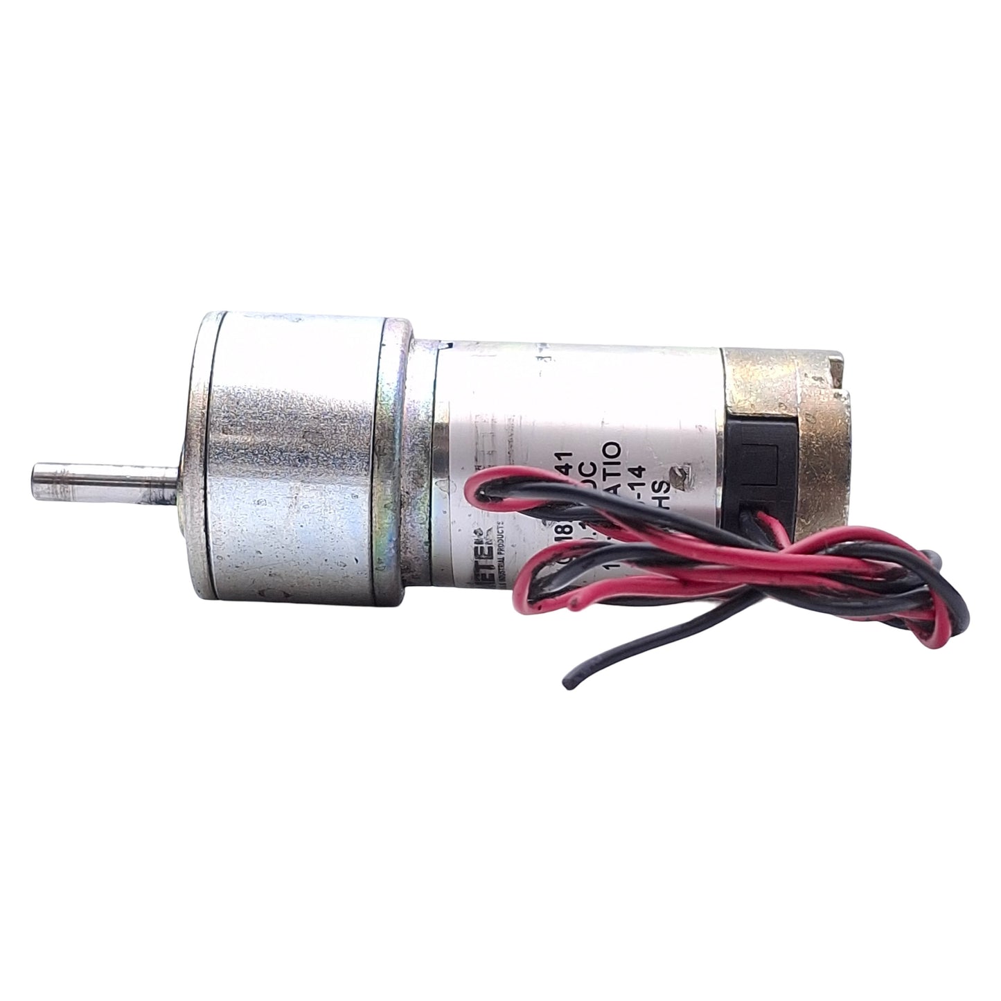 Used Ametek GM8212-41 DC Gearmotor 19VDC, 1.8A, 21RPM, 3.06oz-in/A, ø4.8" Shaft