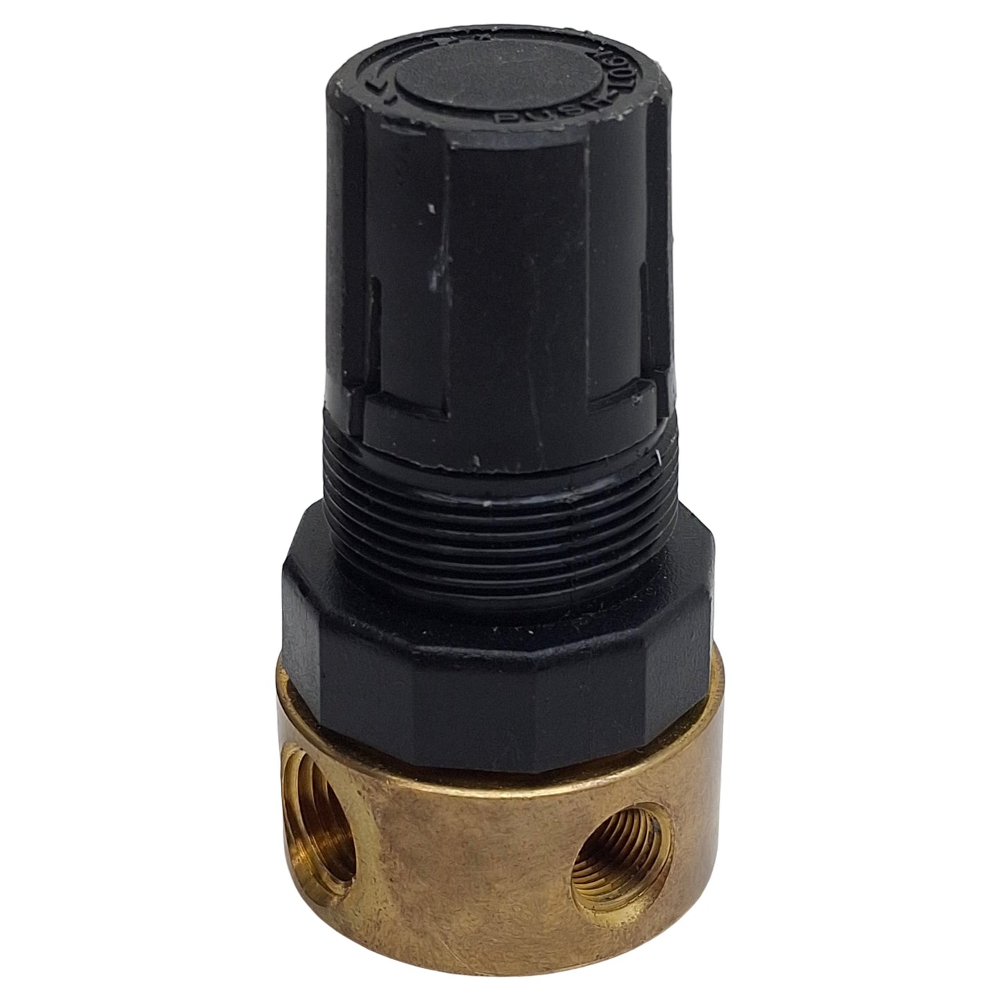 Used Parker 134-02C Brass Relief Valve 300psi Max In, 0-100psi Set, 1/8in x 1/4in NPT