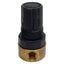 Used Parker 134-02C Brass Relief Valve 300psi Max In, 0-100psi Set, 1/8in x 1/4in NPT