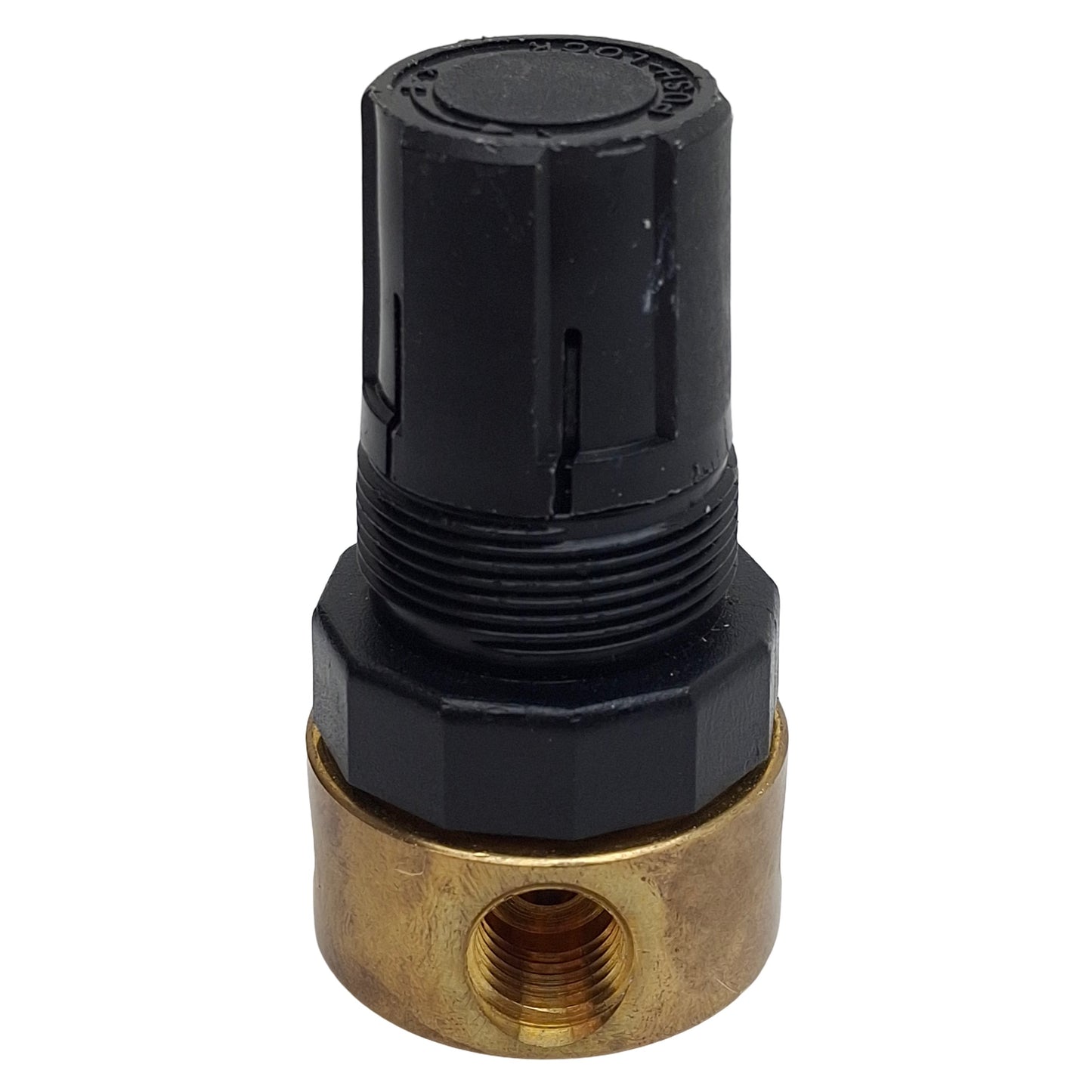 Used Parker 134-02C Brass Relief Valve 300psi Max In, 0-100psi Set, 1/8in x 1/4in NPT