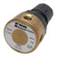 Used Parker 134-02C Brass Relief Valve 300psi Max In, 0-100psi Set, 1/8in x 1/4in NPT