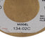 Used Parker 134-02C Brass Relief Valve 300psi Max In, 0-100psi Set, 1/8in x 1/4in NPT