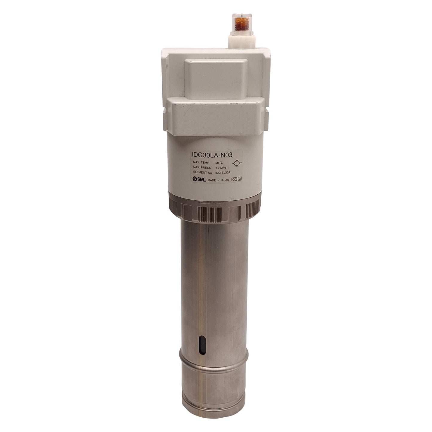 Used SMC IDG30LA-N03 Membrane Air Dryer, -40°C Dew Point, 75L/min, 1.0MPa, 3/8in NPT