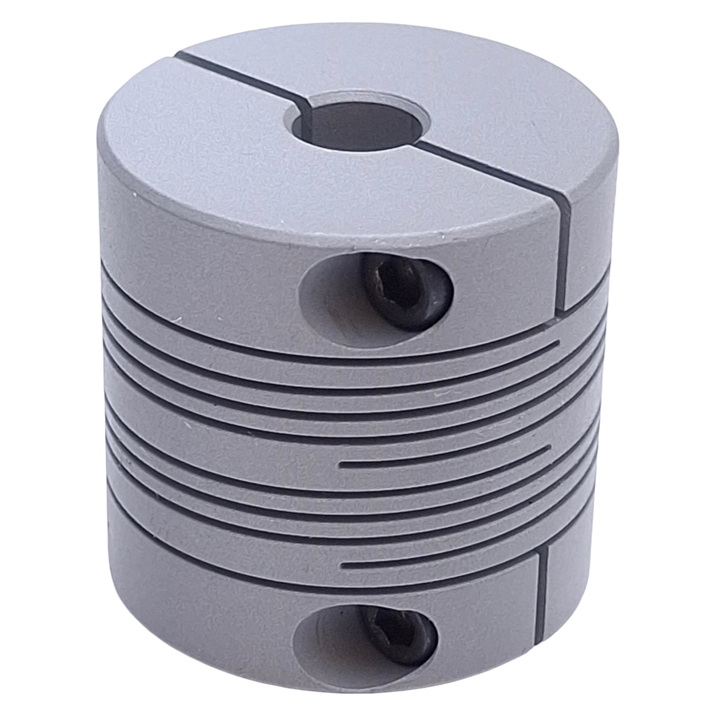 Used Helical ACR100-12-8 Flexible Aluminum Coupling ø3/8" ø1/4" Bore, 1" Length