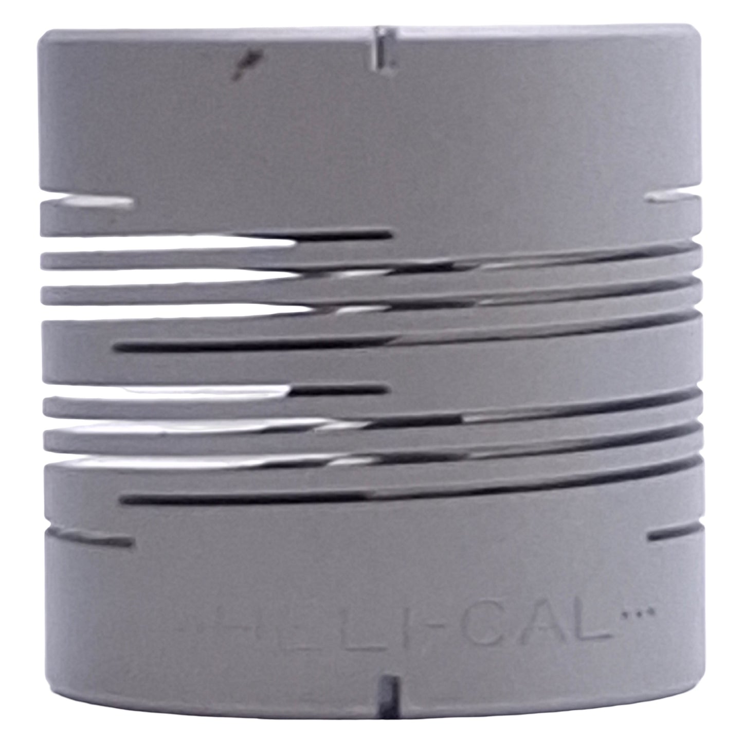 Used Helical ACR100-12-8 Flexible Aluminum Coupling ø3/8" ø1/4" Bore, 1" Length