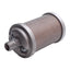 New Alwitco 0111000 M00 Pneumatic Muffler, 3/8in NPT Male, 125psi, ø2.59in x 5.12in