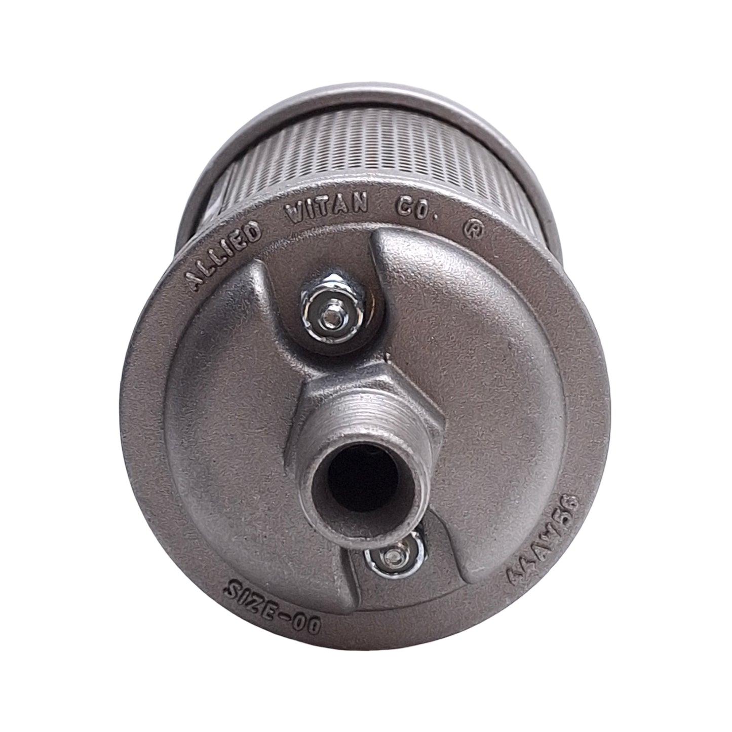 New Alwitco 0111000 M00 Pneumatic Muffler, 3/8in NPT Male, 125psi, ø2.59in x 5.12in