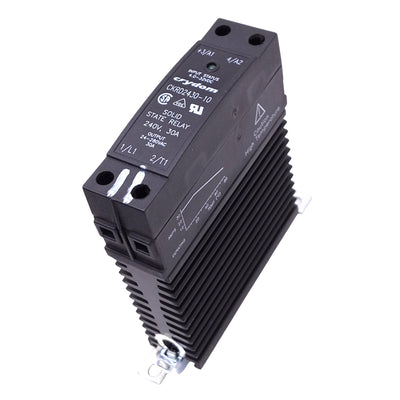 Used Crydom CKRD2430-10 Solid State Relay, SPST-NO, 240VAC 30A Max, 4-32VDC Coil