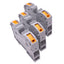 Used Lot of 3 Phoenix Contact 3212064 PTPOWER 35 Terminal Blocks, 1000V 125A Max