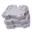 Used Lot of 3 Phoenix Contact 3212064 PTPOWER 35 Terminal Blocks, 1000V 125A Max