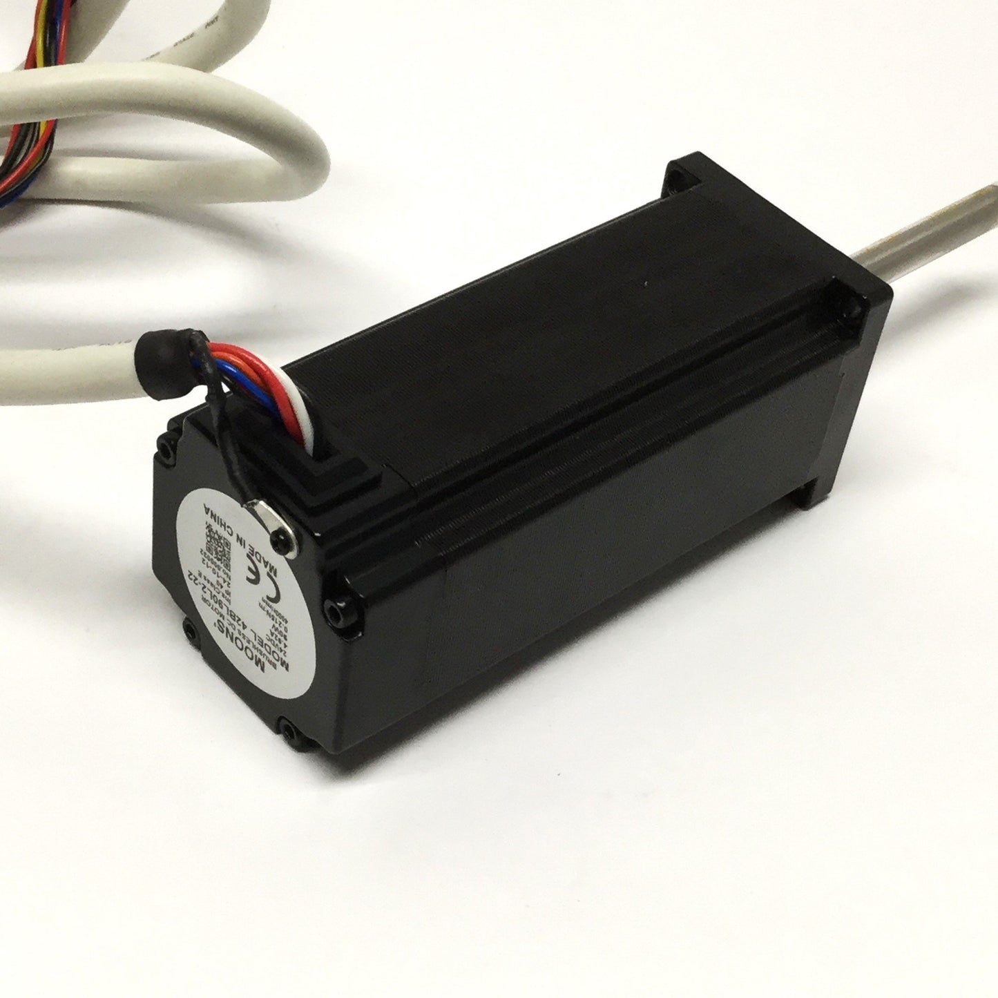 Used Moons' 42BL90L2-22 Brushless DC Motor 24VDC 4.92A 90W 4000RPM, 42mm Frame