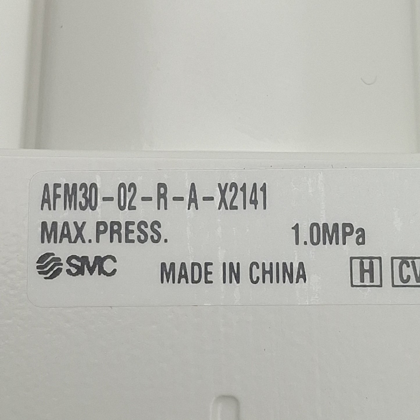 New SMC AFM30-02-R-A-X2141 Coalescing Mist Separator 1/4" NPT 1.0MPa, 0.3µm 450L/min