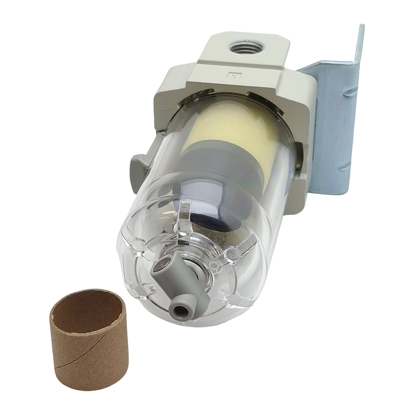 New SMC AFM30-02-R-A-X2141 Coalescing Mist Separator 1/4" NPT 1.0MPa, 0.3µm 450L/min