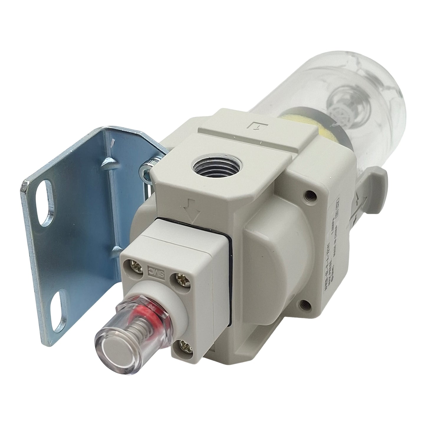 New SMC AFM30-02-R-A-X2141 Coalescing Mist Separator 1/4" NPT 1.0MPa, 0.3µm 450L/min