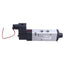 Used Norgren V61R517AA213JB Solenoid Valve, 1/4in NPT, 5/2-Way, 145psi, 24VDC Coil