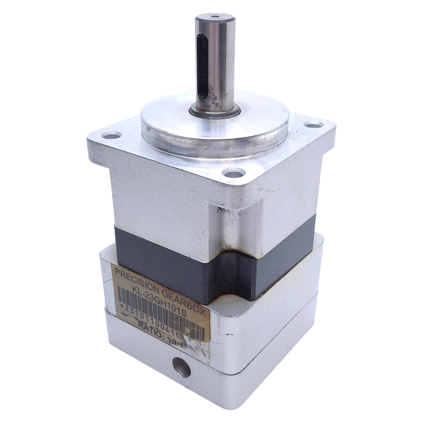 Used KL-23GH101S Precision Gearbox, 10:1 Reduction Ratio, ø1/2in Shaft, 65 x 65mm