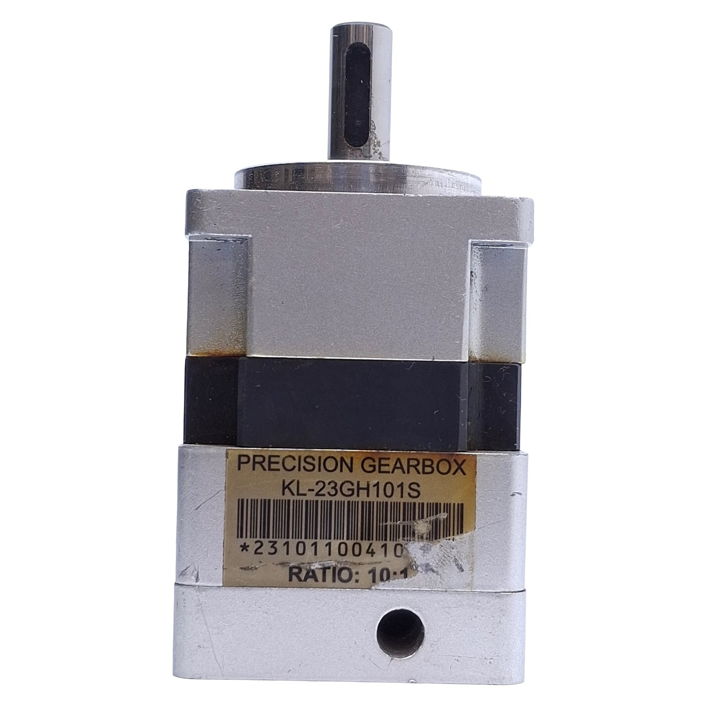 Used KL-23GH101S Precision Gearbox, 10:1 Reduction Ratio, ø1/2in Shaft, 65 x 65mm