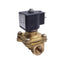 Used Parker 72228BN4UV00 Solenoid Valve, 2-Way Normally Open, 1/2in NPT, 120VAC Coil